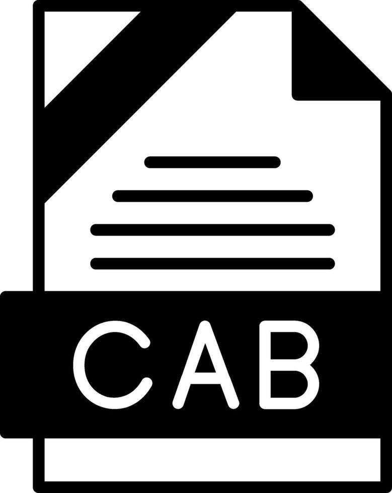 CAB Icon Design vector