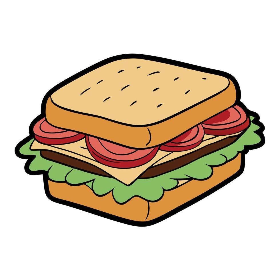 Delectable layered burger. each ingredient illuminated under a spotlight. showcasing the art of culi vector