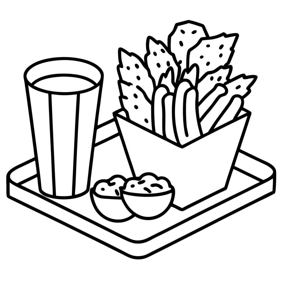 A tray of spicy chicken wings alongside celery sticks and a cup of blue cheese dressing. ready for g vector