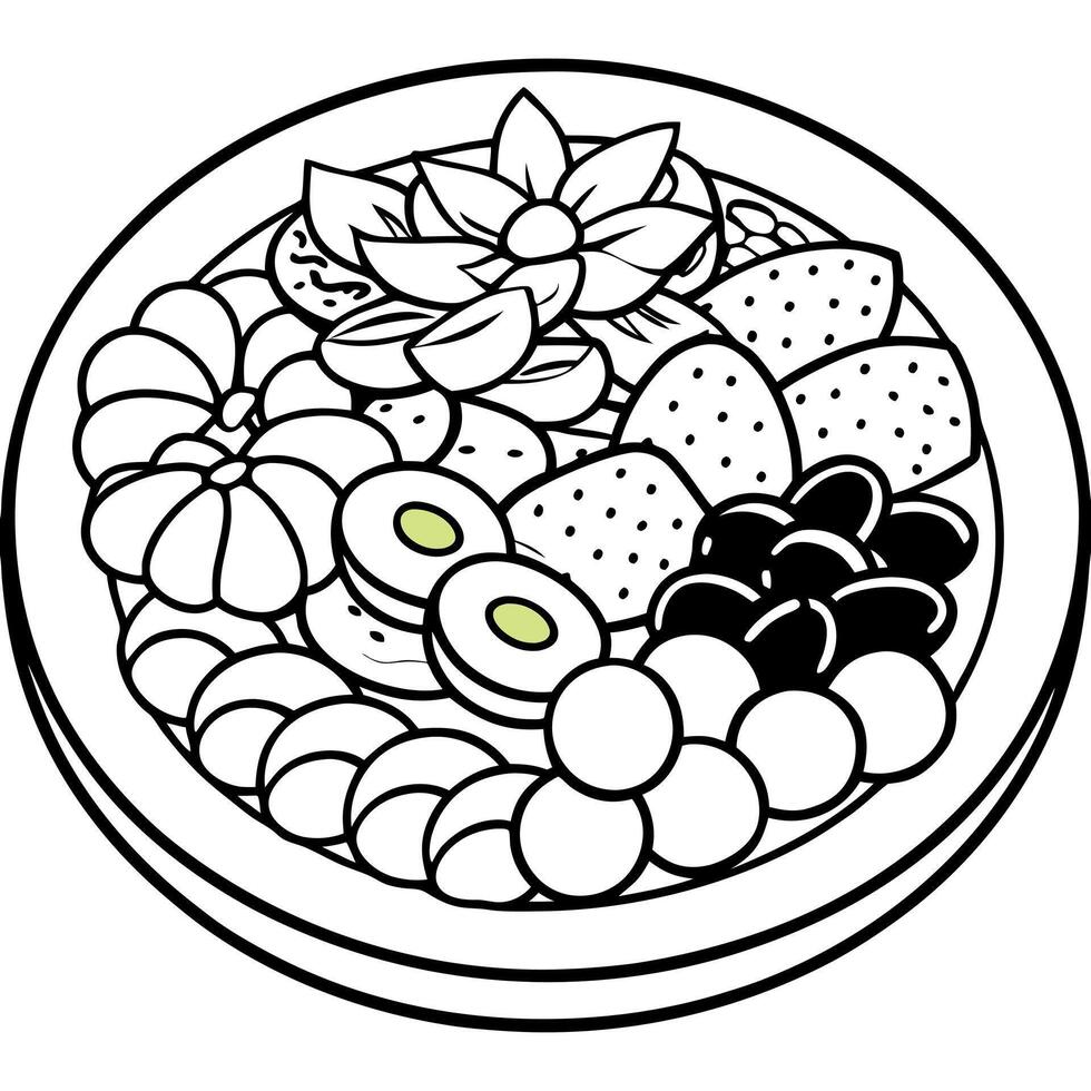 A delicious slice of pizza with pepperoni. cheese. and tomato sauce. It is isolated on a black backg vector