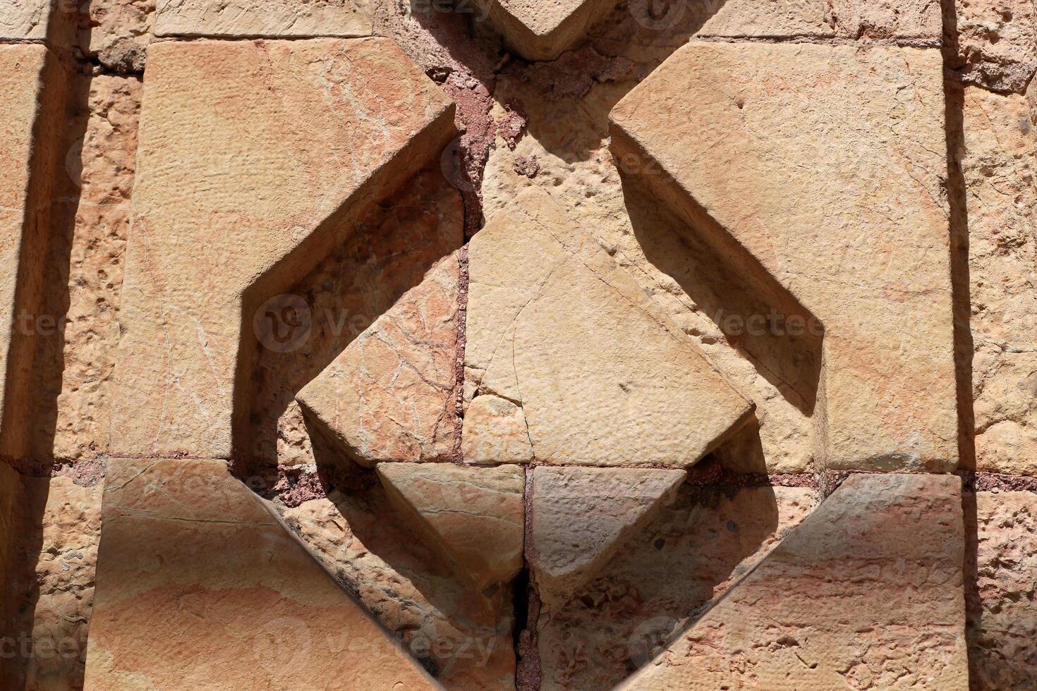 Texture and structure of stone and concrete. Natural background. photo