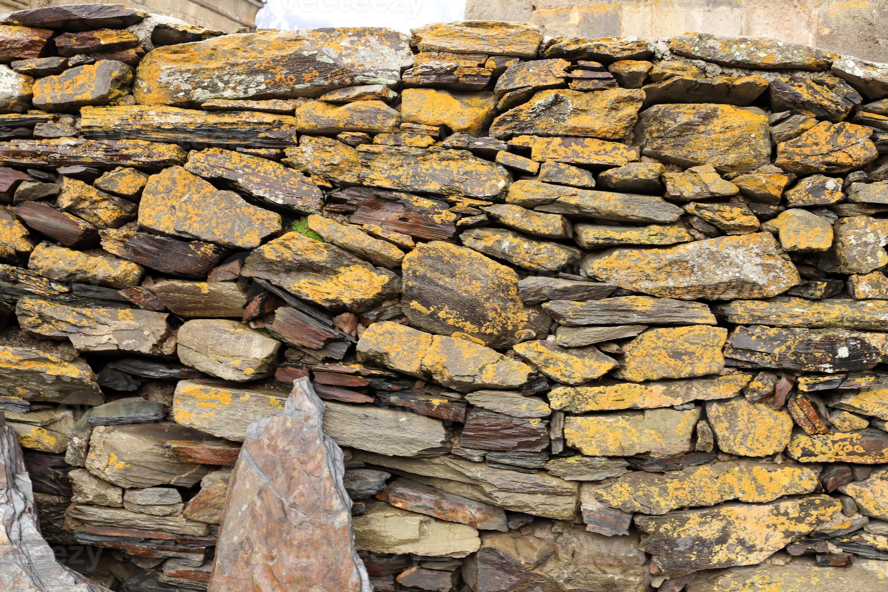 Texture and structure of stone and concrete. Natural background ...