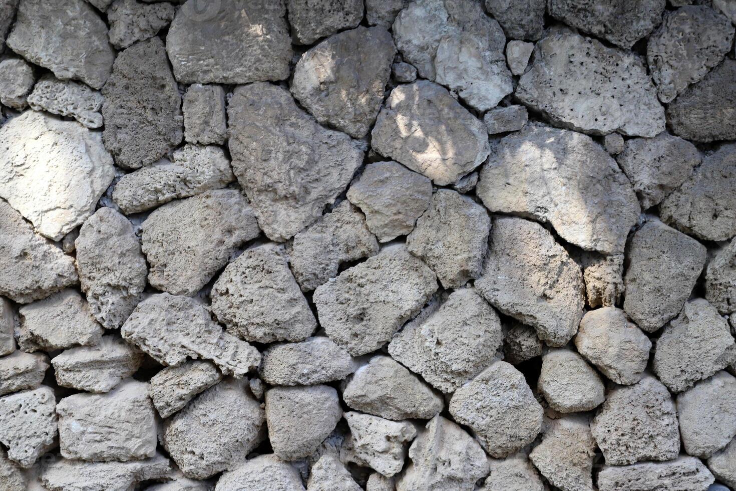 Texture and structure of stone and concrete. Natural background. photo