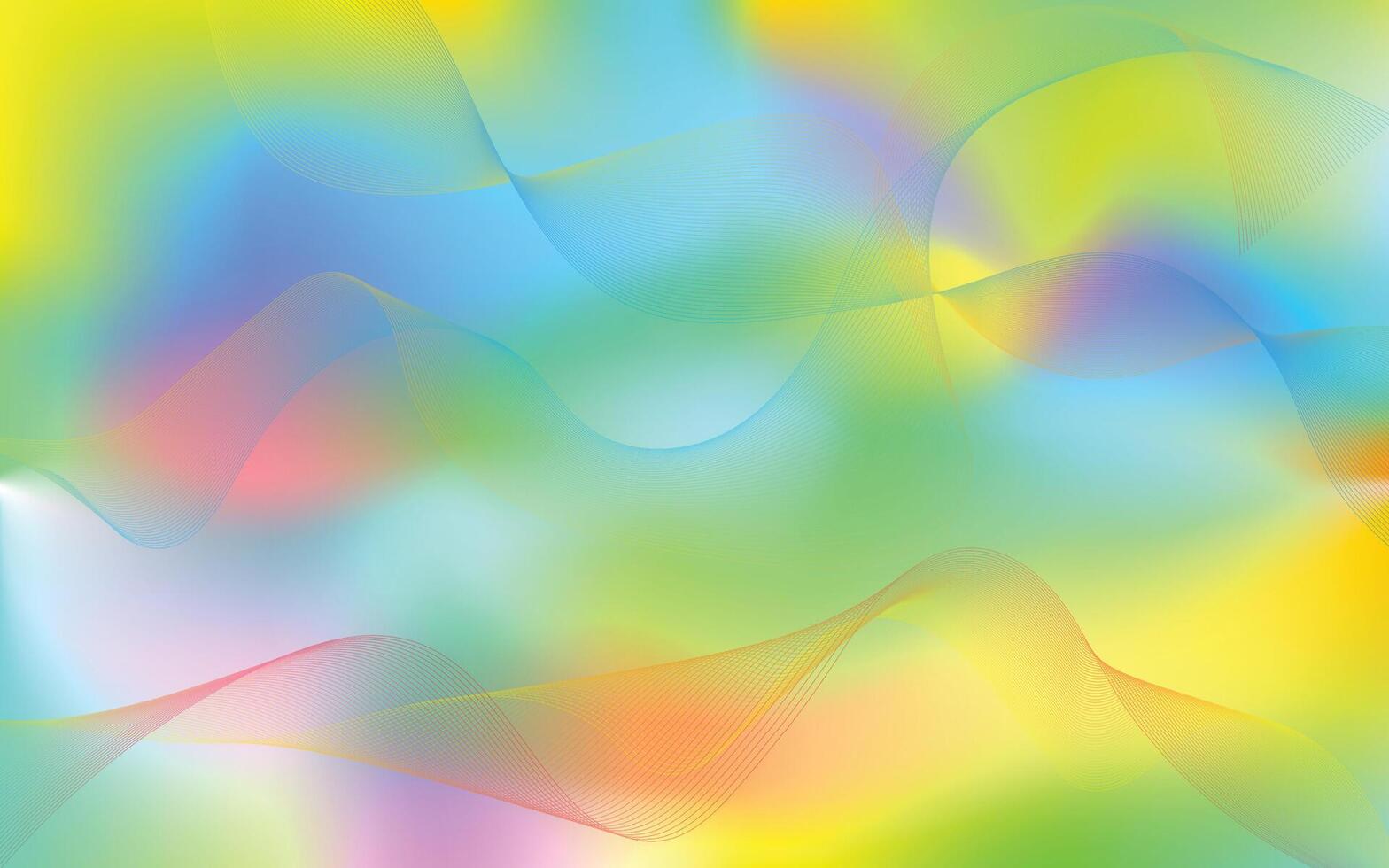 Colorful technology wave background design vector