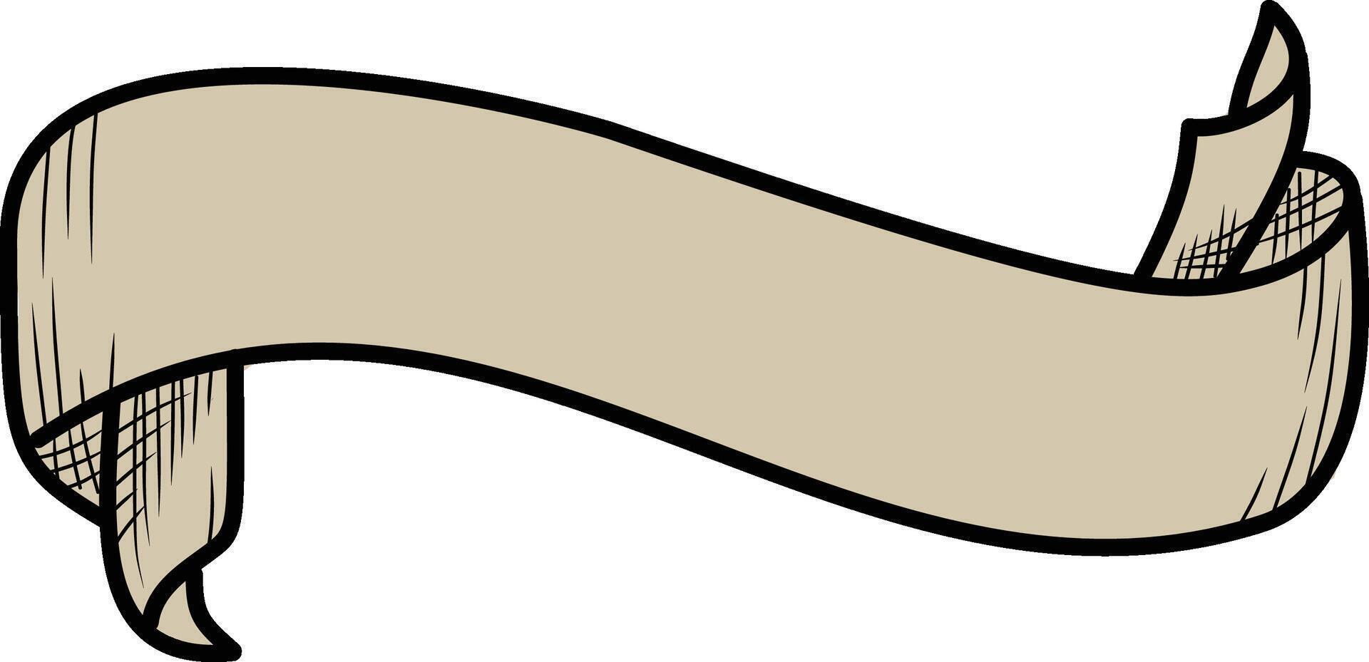 ribbons with vintage like latter s for bellow positions vector