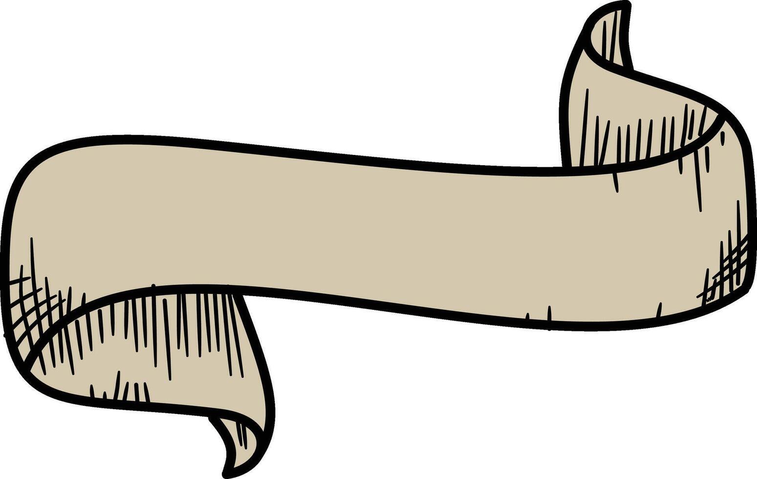 ribbons with vintage like latter s for middle position vector
