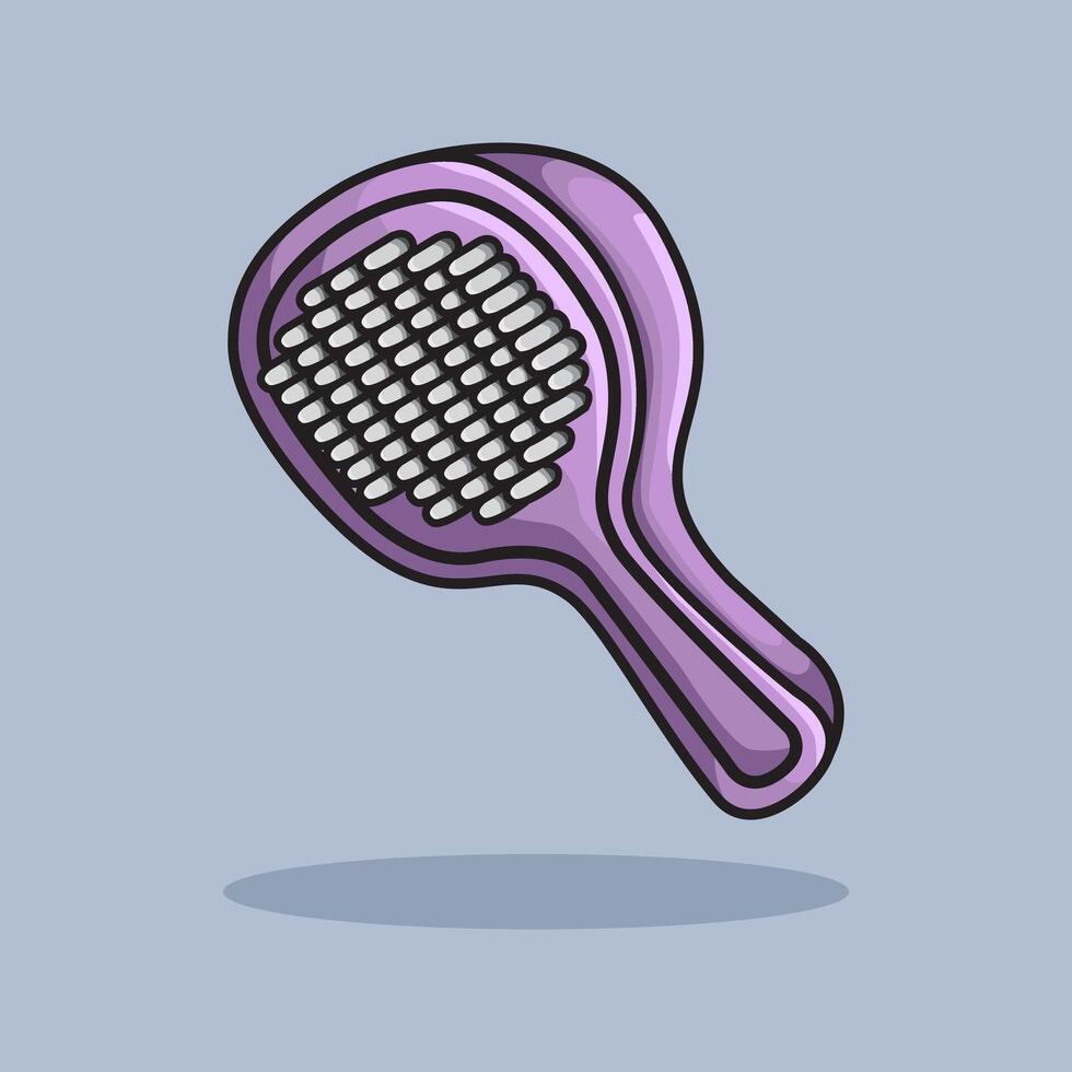 illustration Hair Comb vector