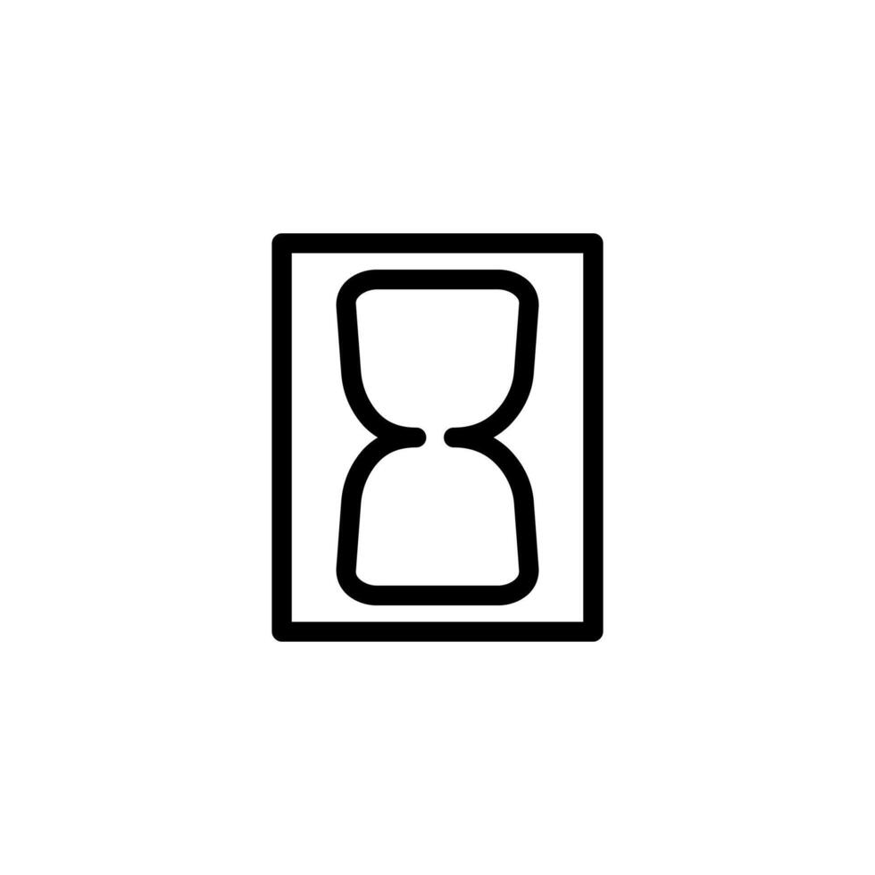 Hourglass icon. Clock icon. Hourglass. Sand clock. vector