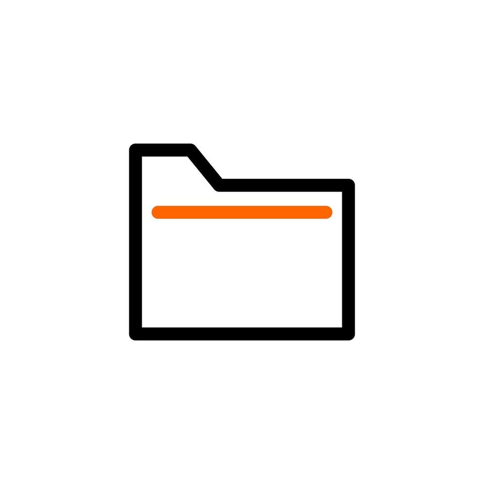 Folder icon. Folder vector