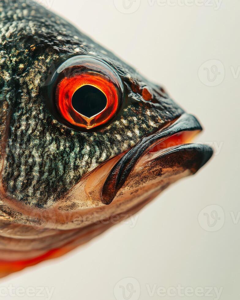 Mystic Portrait of Mozambique Tilapia in studio photo