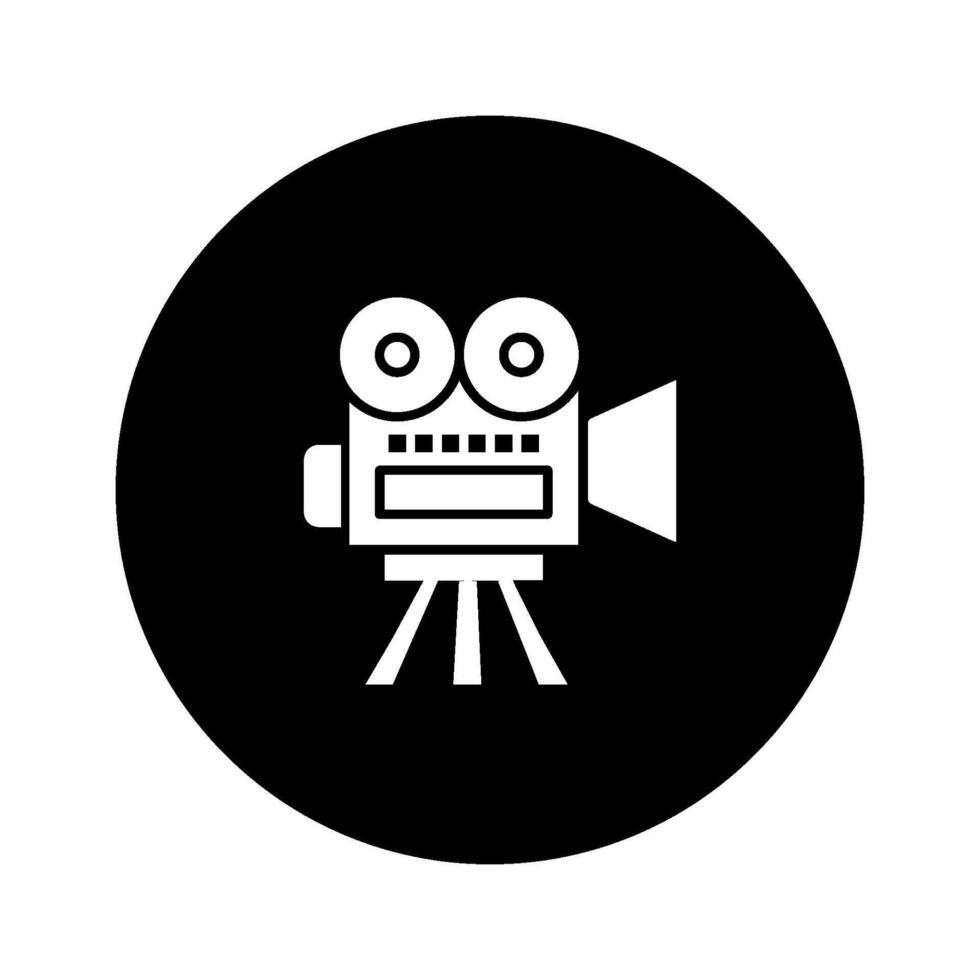 camera icon. camera symbol. movie sign illustration eps10 vector