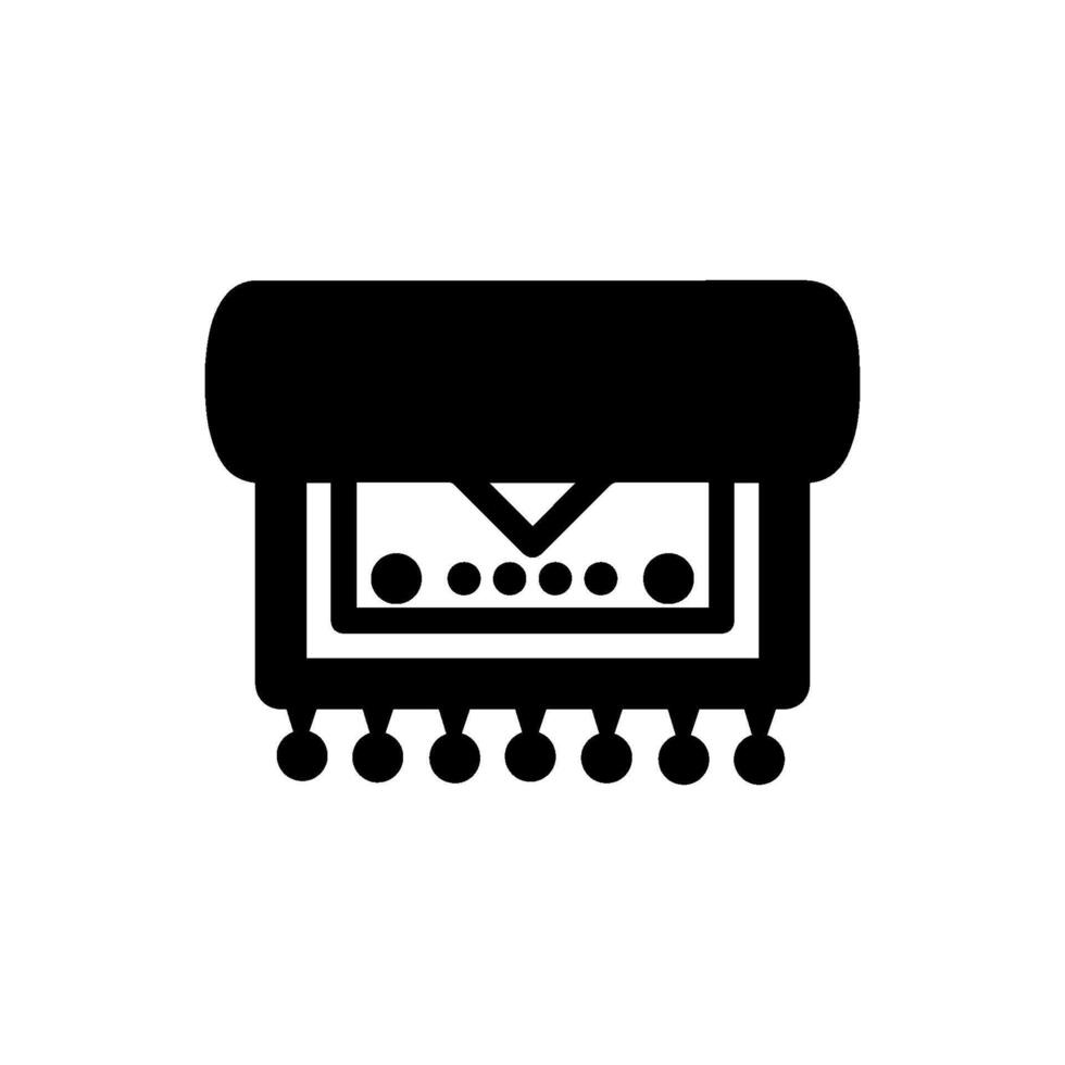 simple carpet icon vectors illustration