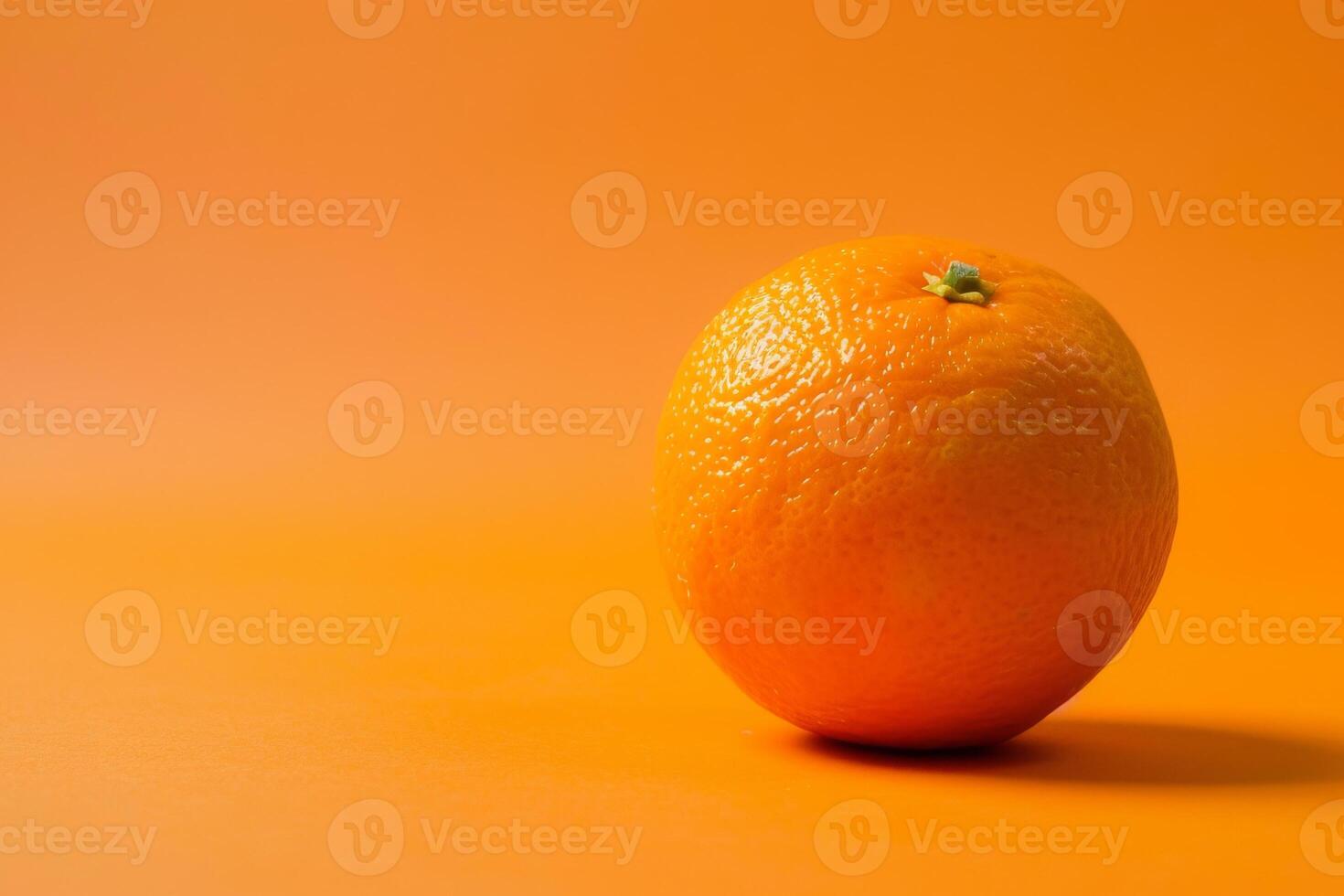 Orange on orange background photo