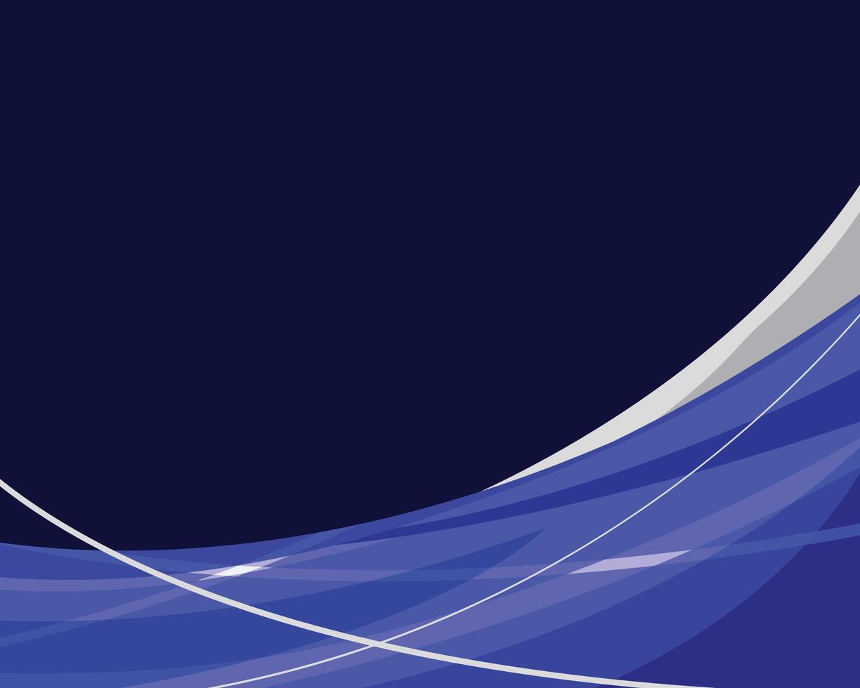Blue background abstract curved wavy lines for racing style car wrap sticker vector