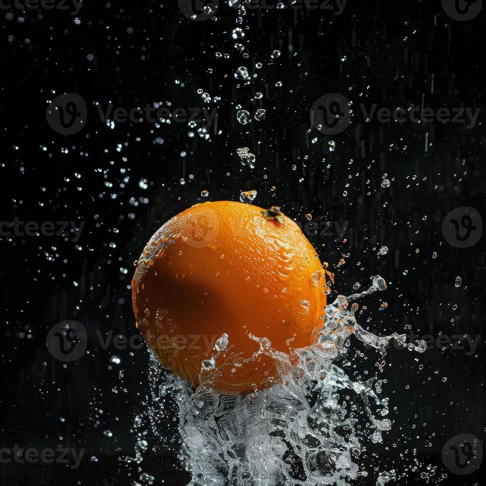 A splash of water photo
