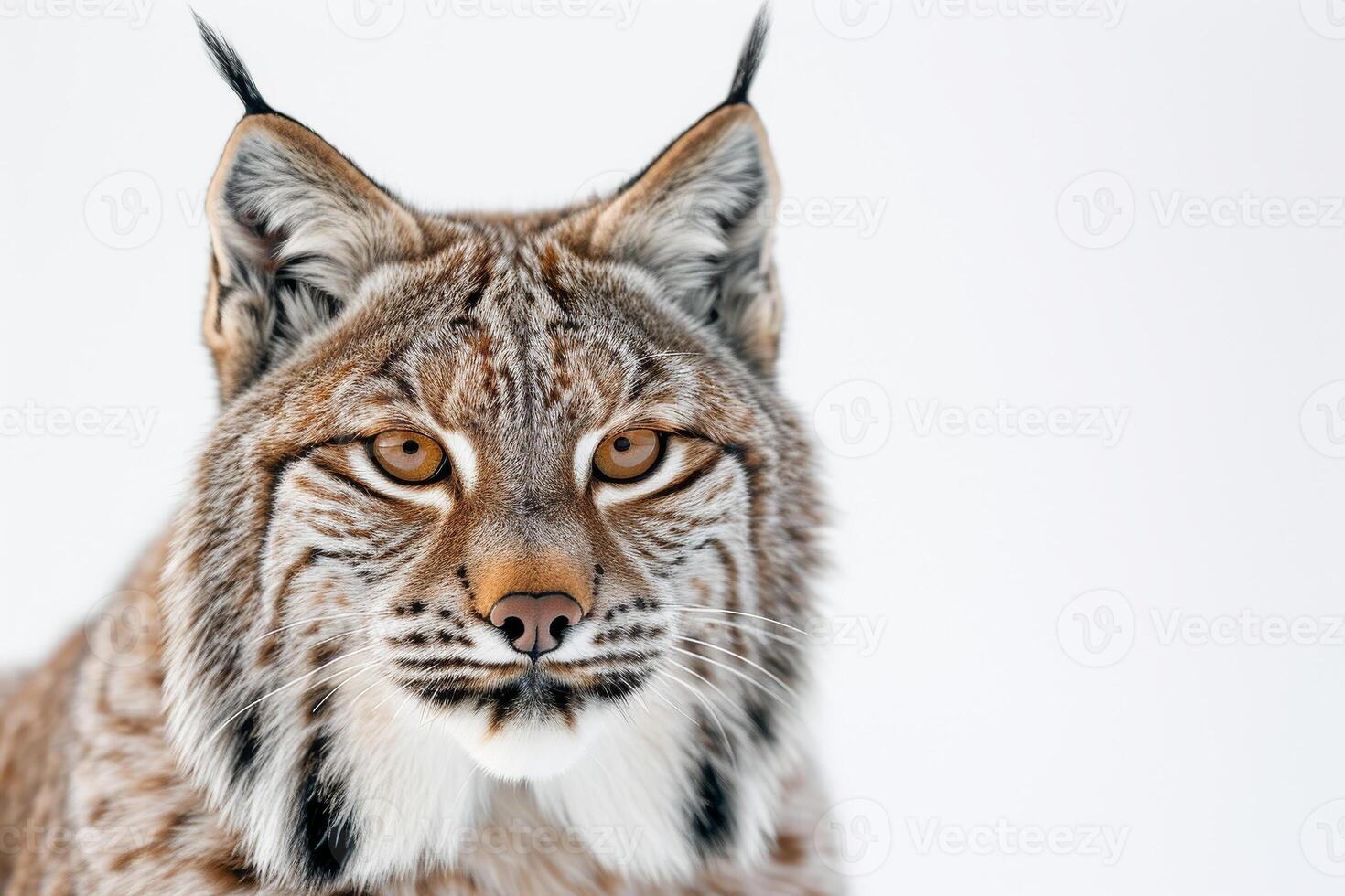 A lynx is looking at the camera photo