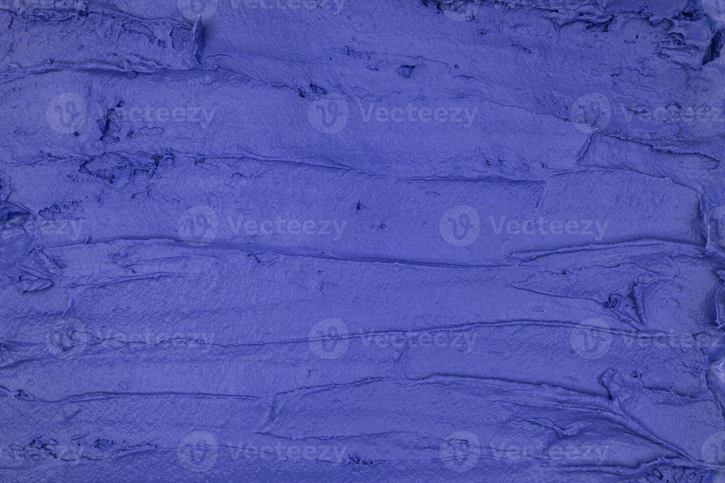 Blueberry ice cream texture. Top view. Delicious cool treat. photo