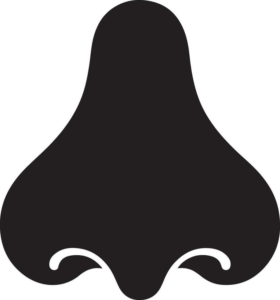 Nose symbol Image vector