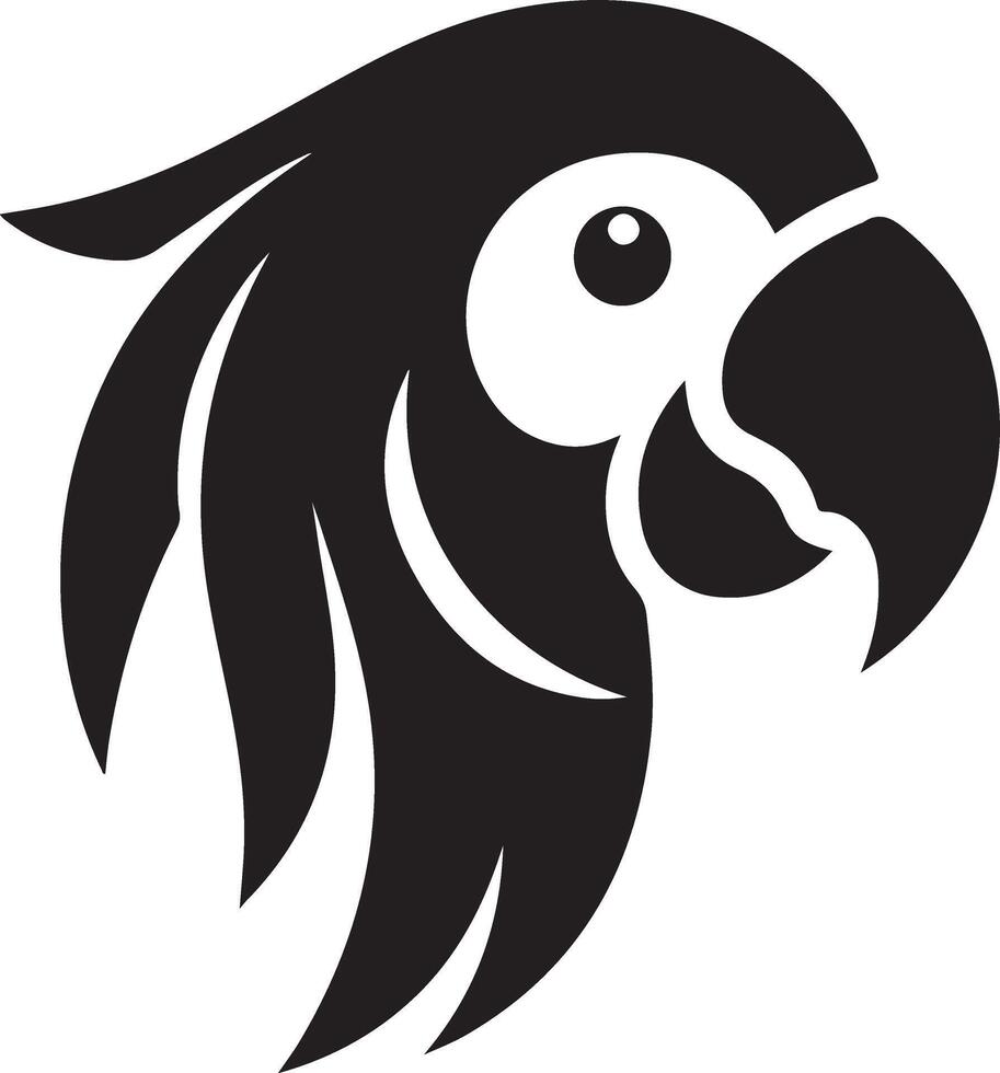 Parrot face Royalty Free Image vector