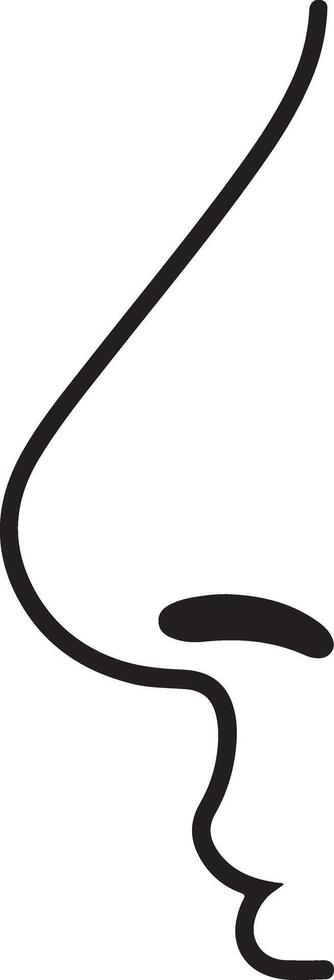 Nose Silhouette Images, Stock Photo vector
