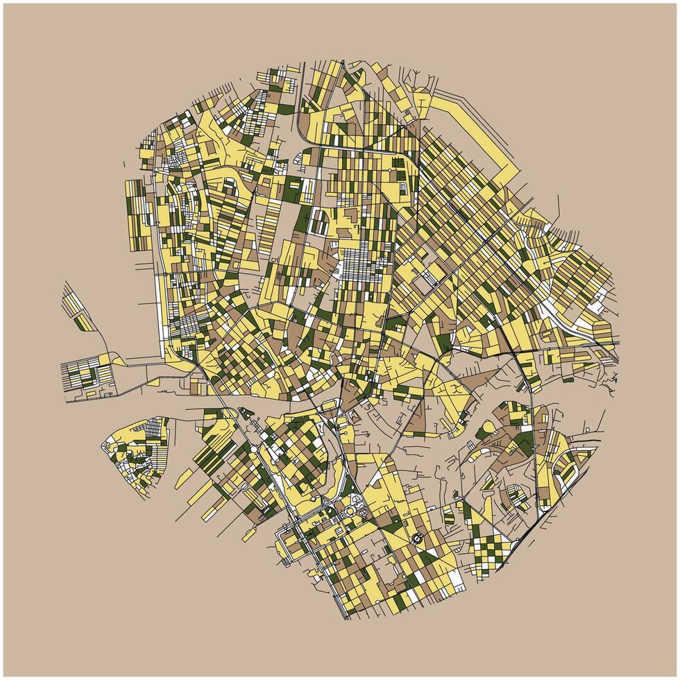 Manila Philippines,city centre,accurate map,Urban detail Streets Roads color Map,editable element template image for marketing ,product ,wall art vector