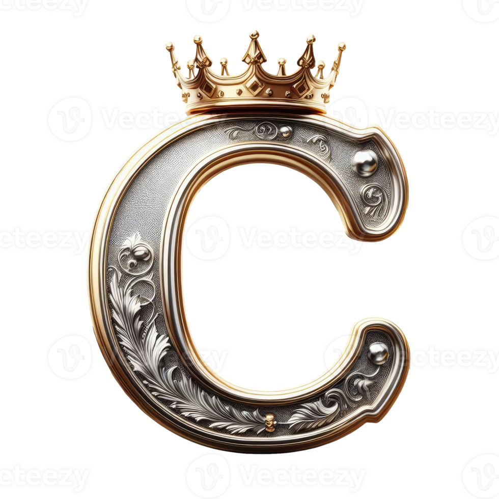 The letter c with a crown on it png