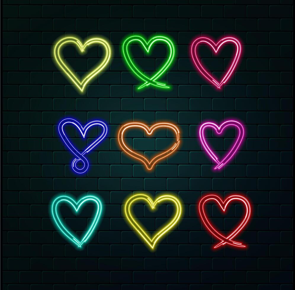 Blue glowing digital heart from glowing points. Cybernetic particle neon heart symbol. Cardiology, healthcare concept. vector