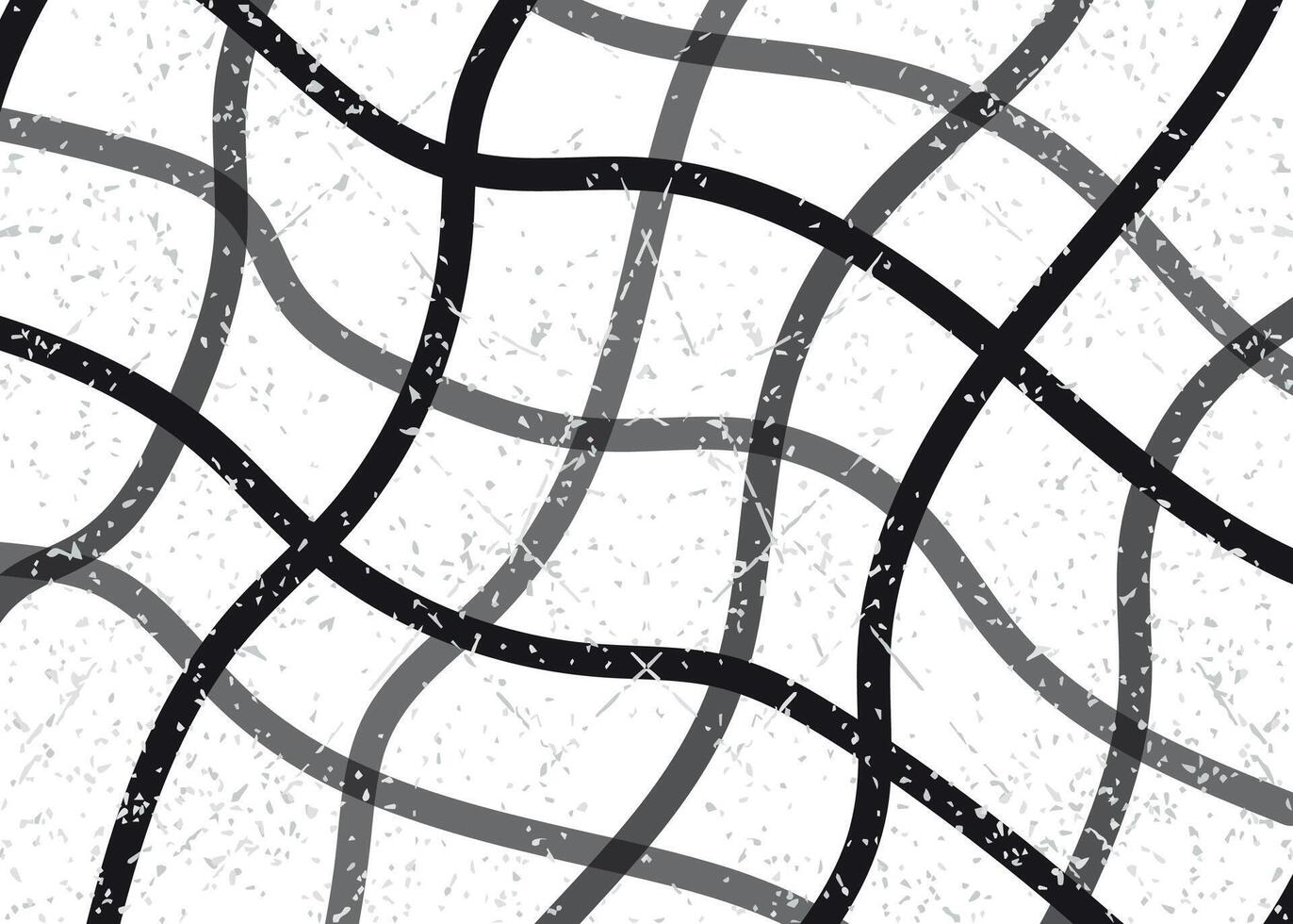 Black and White Net Line Background vector