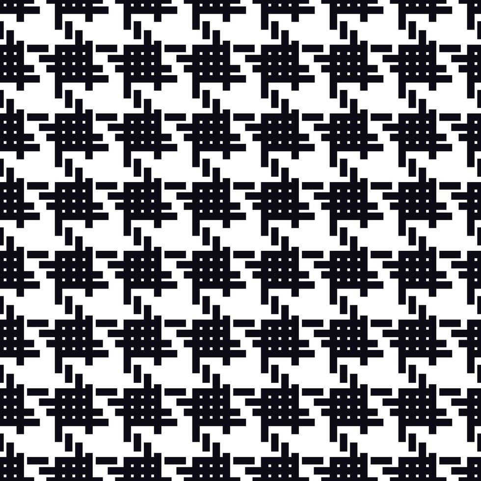 black and white checkered square pattern vector