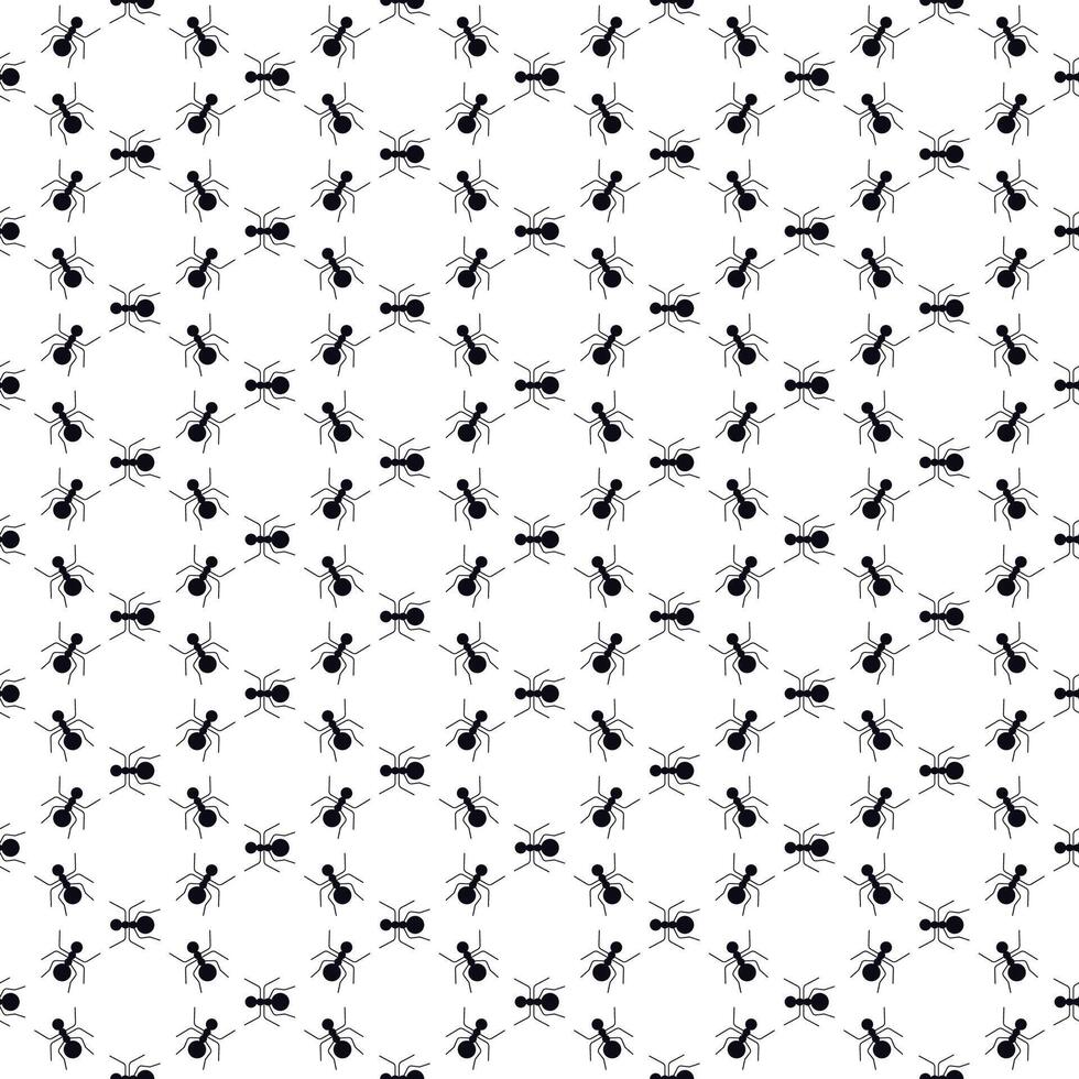ant geometric monochrome pattern background vector