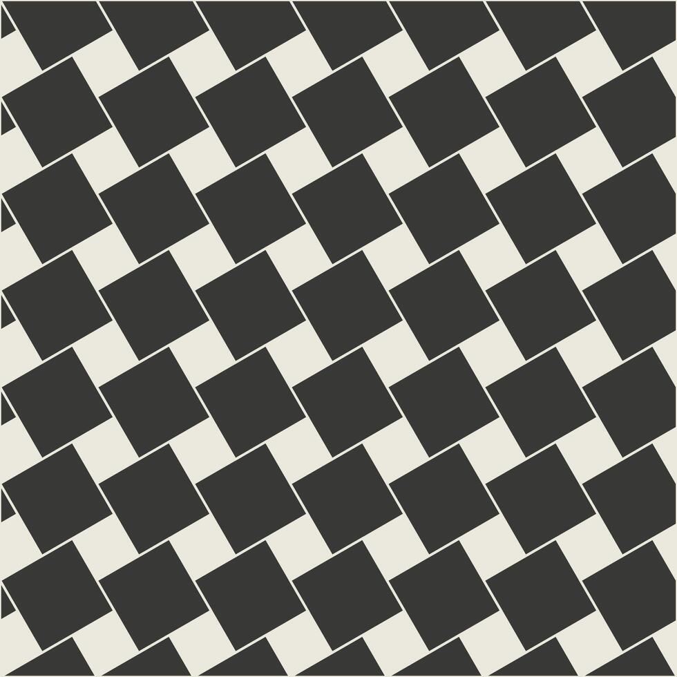 diagonal square monochrome geometric pattern vector