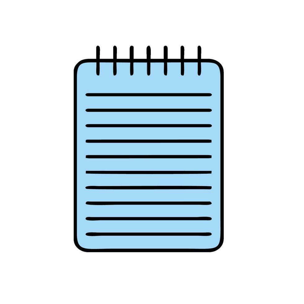 Notebook icon illustration design vector