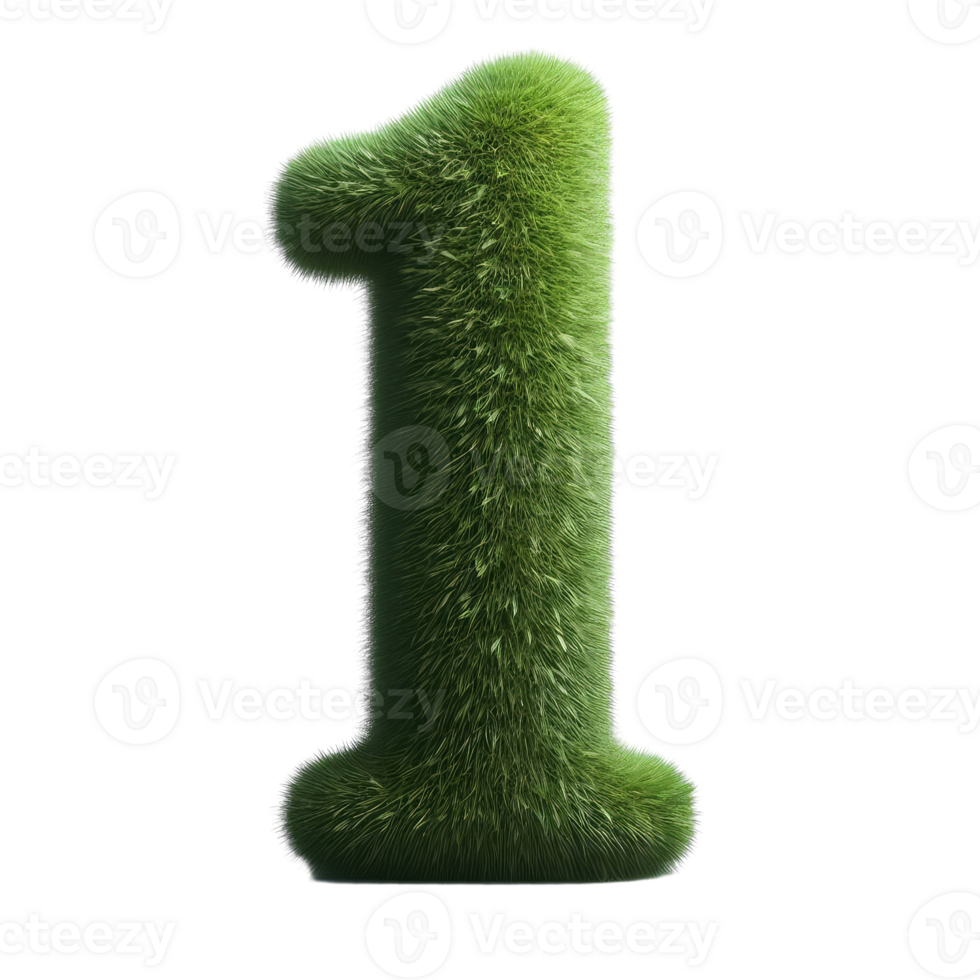 Grass number 1 png