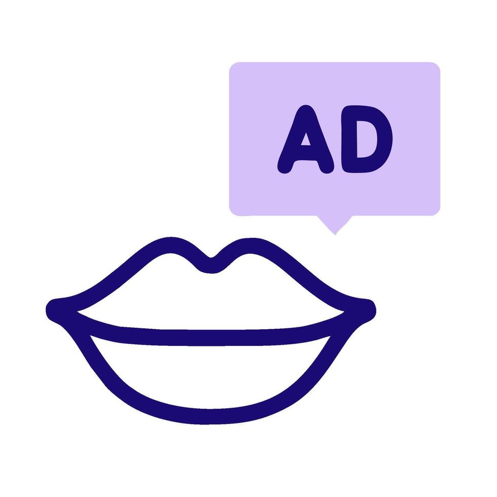 an ad for adwords with a speech bubble vector