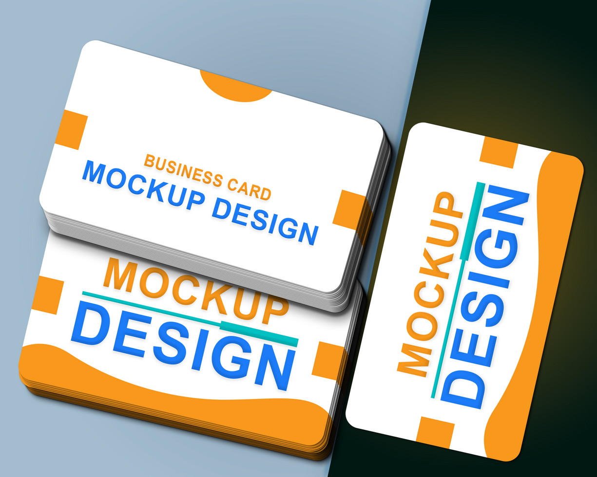 Business Card Mockup Design psd