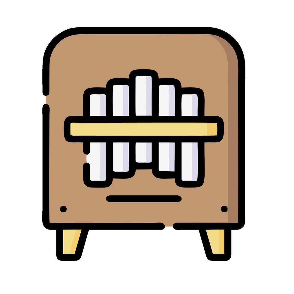 an icon of a musical instrument on a white background vector