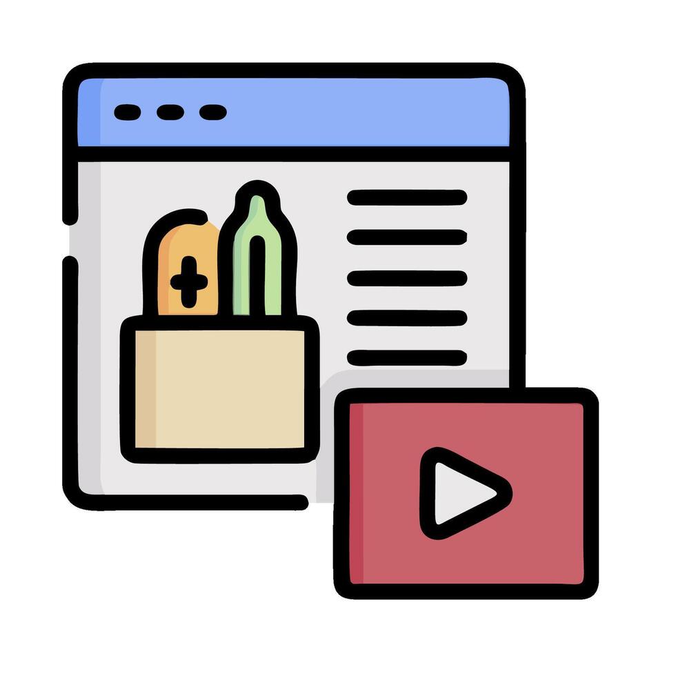 player icon illustration vector