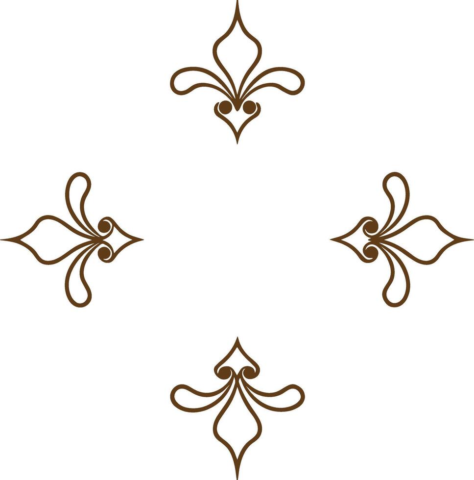 Fleur de lis vector