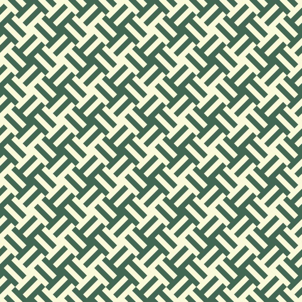 Creative Green Design Box shape Seamless Pattern vector