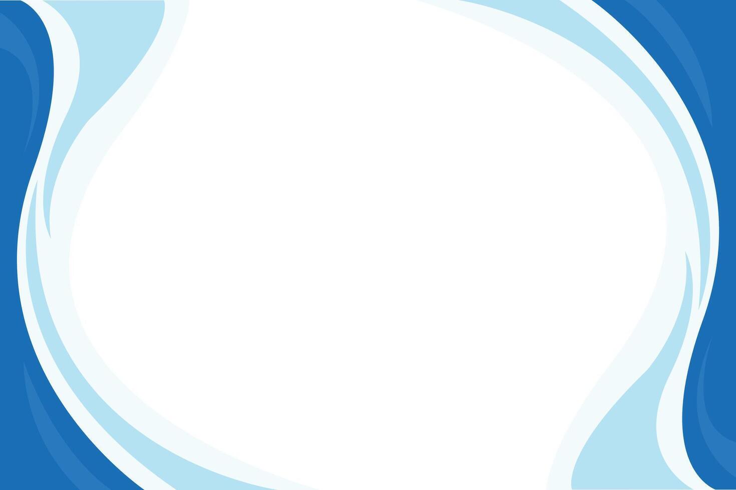 Blue background with shape vector