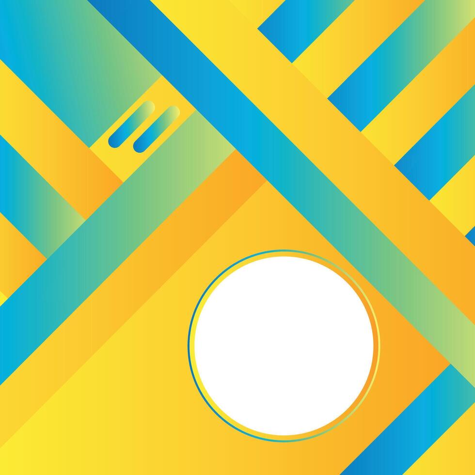 Modern blue and yellow gradient geometric shapes abstract technology background abstract graphic design banner pattern presentation background web vector