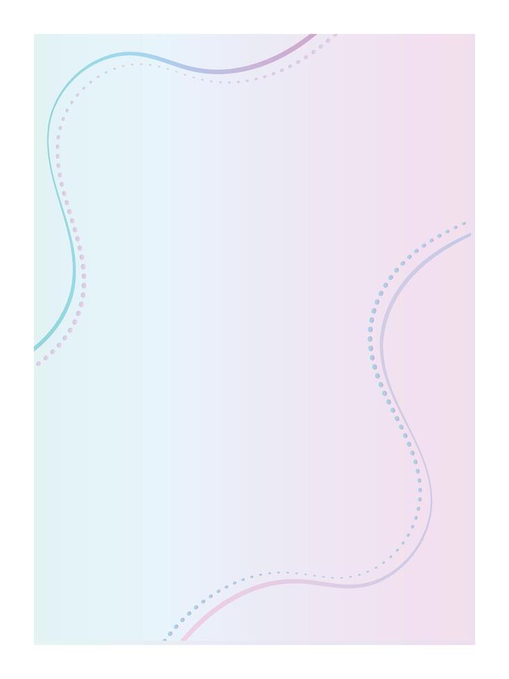 Gradient holographic background with wavy lines, template for banners, posters, product cards for marketplaces, rectangular form, vertical orientation vector