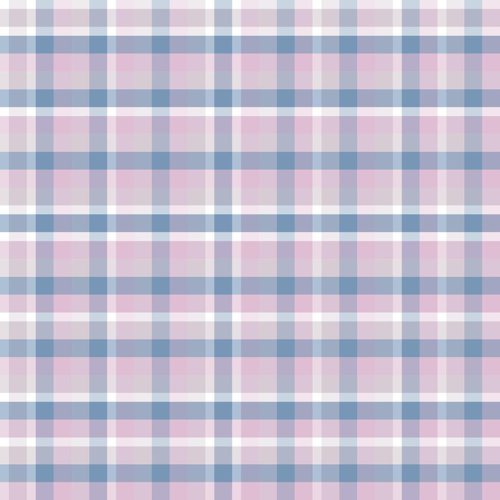 Seamless pattern of fabrics. A gentle pastel plaid design that cozy and classic touch. vector