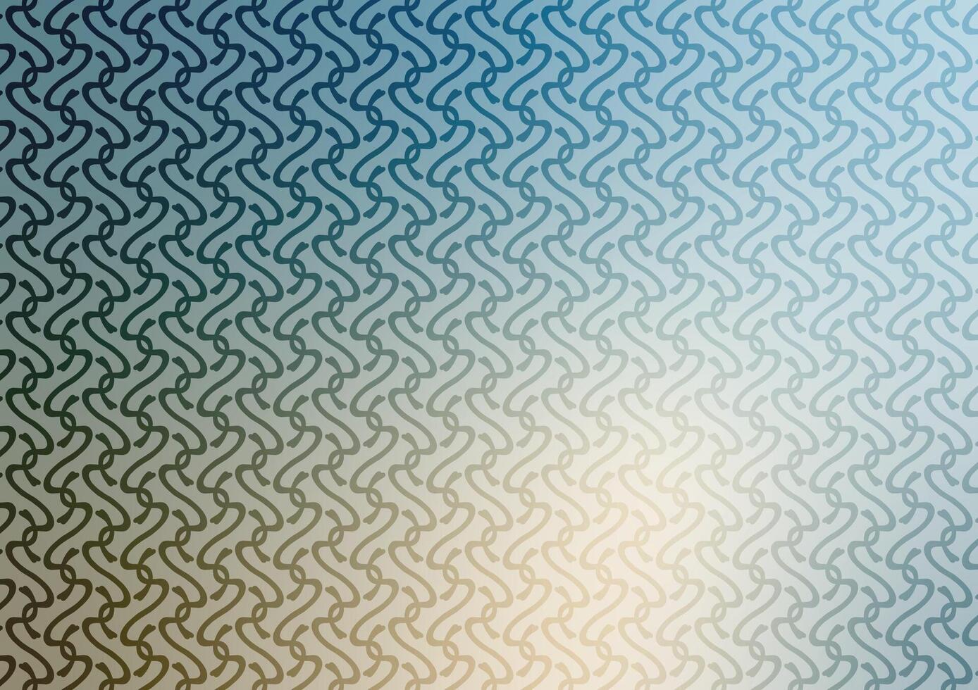 Blue gradient pattern wave curve art background vector