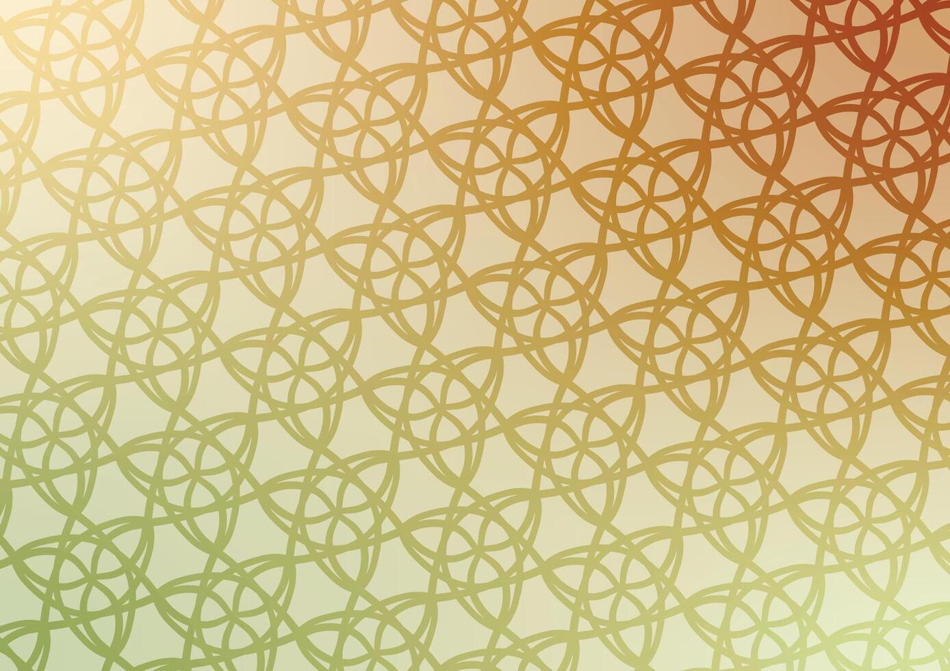 Yellow gradient soft line geometric art pattern background vector