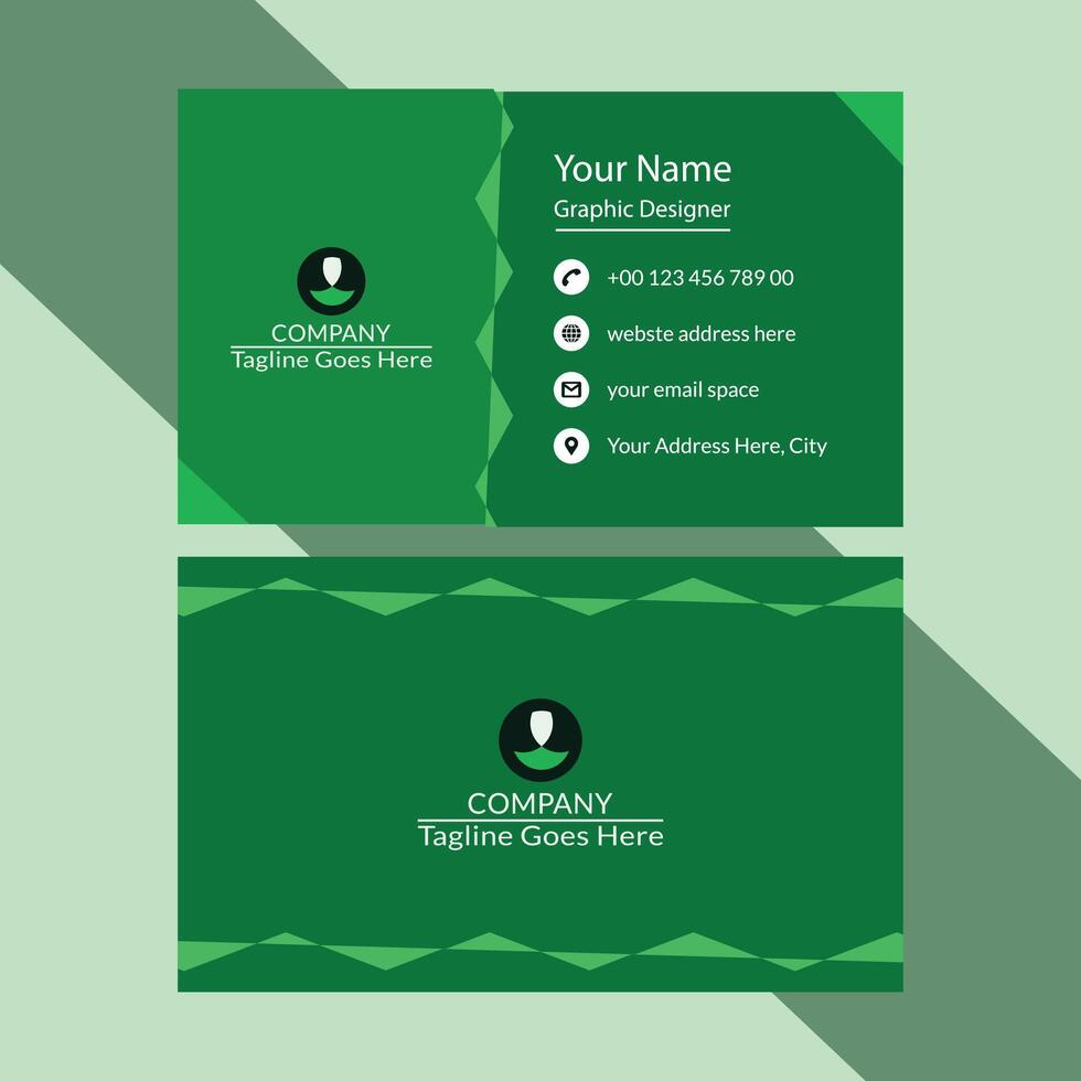 Professional and Creative Business Card vector