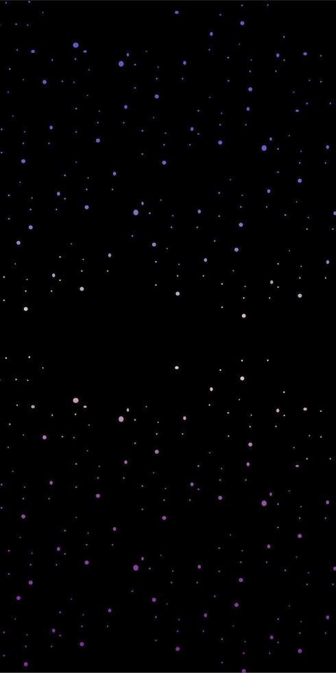 Star in sky in the night vector