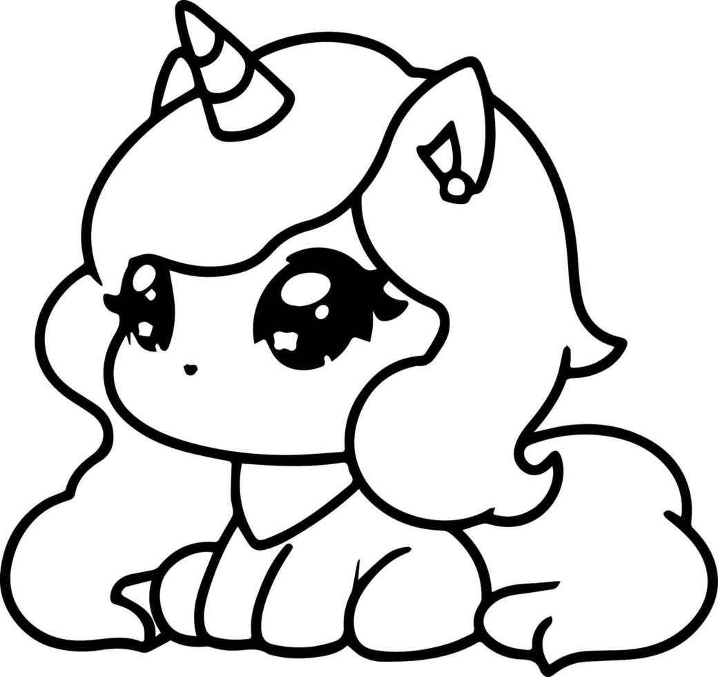 Little Coloring Unicorns Little Coloring Unicorns