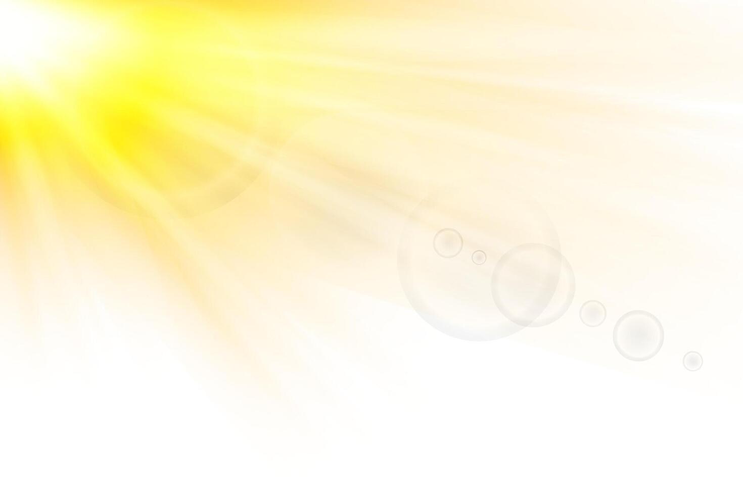 Glowing sunburst with spotlight illumination vector