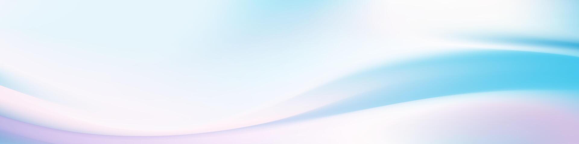 Abstract Blue Flow Background vector